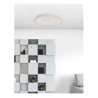 Stropní svítidlo WING bílý kov a sklo LED 40W 230V 3000K IP20 - NOVA LUCE