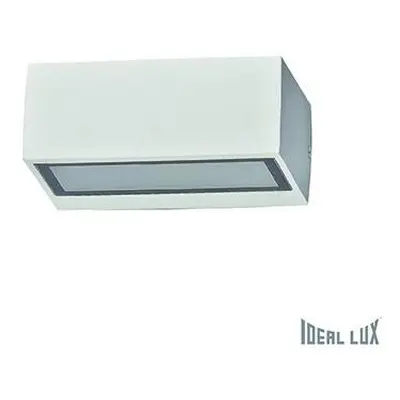 Venkovní nástěnné svítidlo Ideal Lux Twin AP1 bianco 115351 bílé IP44 - IDEALLUX