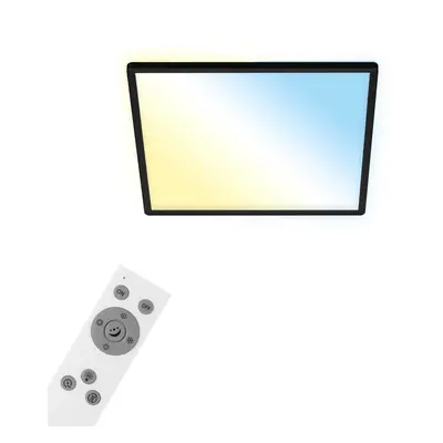 CCT svítidlo LED panel, 42 cm, 22 W, 3000 lm, černá - BRILO