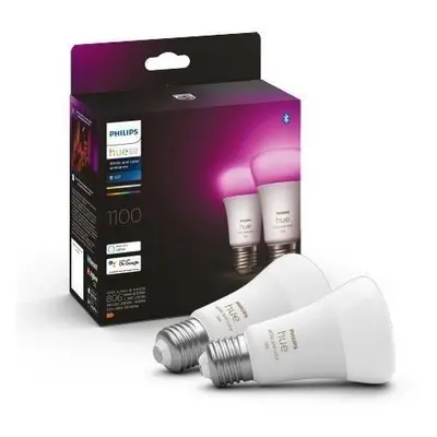 Hue Bluetooth LED White and Color Ambiance set 2ks žárovek Philips 8719514291317 E27 A60 9W 1100