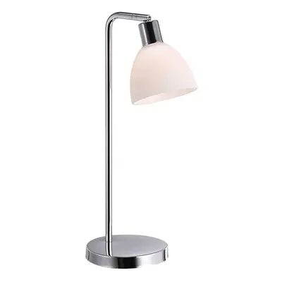 Stolní lampa Ray 1x40W E14 chrom opál - NORDLUX