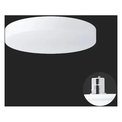 DELIA V2 stropní/nástěnné plastové polovestavné svítidlo bílá IP44 2700-6500 K 32W LED - OSMONT