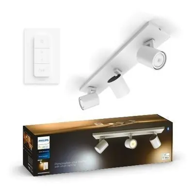 Hue White Ambiance Bodové svítidlo Philips Runner BT 8719514338388 LED GU10 3x5W 3x350lm 2200-65