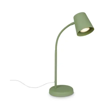 Stolní lampa, 38,5 cm, 1x GU10, max. 9W, limetkově zelená - BRILO