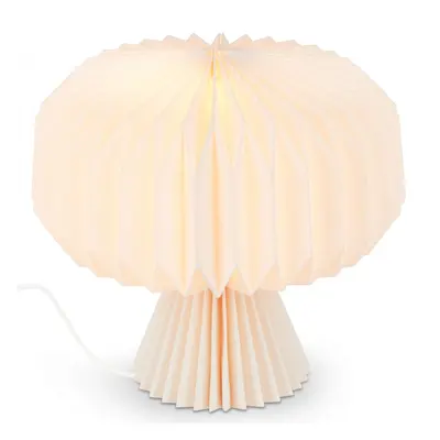 Papír stolní lampa 25 cm 1x E14 max. 6 W bílé - BRILONER