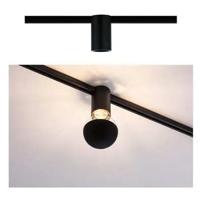 URail spot Ceiling Socket černá max. 1x20W E27 stmívatelné bez zdroje světla - PAULMANN