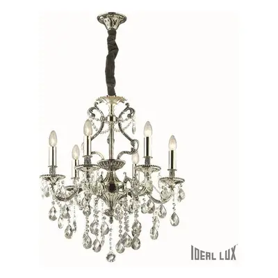 Závěsné svítidlo Ideal Lux Gioconda SP6 argento 044927 - IDEALLUX