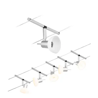 Lankový systém Sheela matný chrom 5 spotů bez zdroje světla max. 10W GU5,3 DC 60VA - PAULMANN