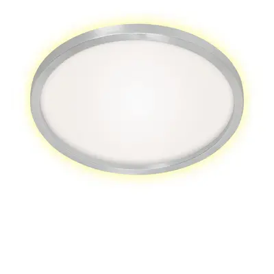 Svítidlo LED panel, pr. 42,5 cm, 3000 lm, 22 W, hliník - BRILONER