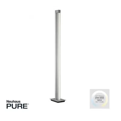 Paul Neuhaus PURE LINES LED stojací svítidlo hliník stmívatelné otočné vypínač 2700-5000K - PAUL