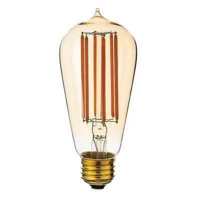 LED žárovka ST64 6W E27 230V čirá stmívatelná 4ks - HUDSON VALLEY