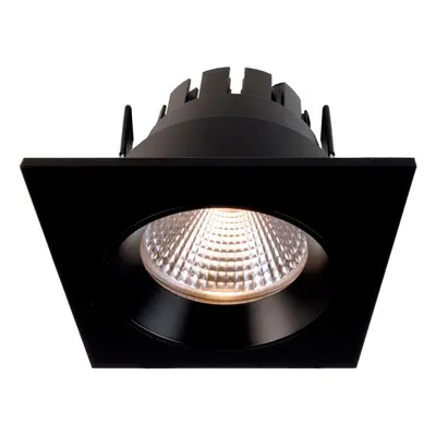 Zápustné svítidlo Orionis hranaté černá LED 6,50W 2700K 645lm - LIGHT IMPRESSIONS