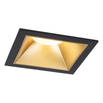 LED vestavné svítidlo 3-krokové-stmívatelné Cole Coin IP44 hranaté 88x88mm Coin 6W 230V stmívate