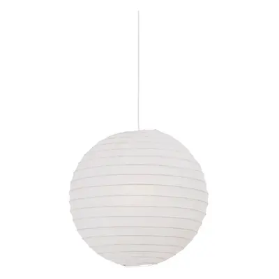 Závěsné papírové stínidlo Rispapir 40 1x60W bílé - NORDLUX