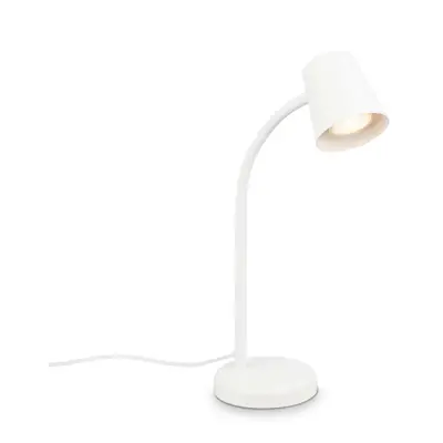 Stolní lampa, 38,5 cm, 1x GU10, max. 9W, bílé - BRILO