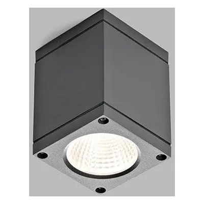 LED2 KUBO, A STROPNÍ ANTRACITOVÉ IP54 - LED2 Lighting