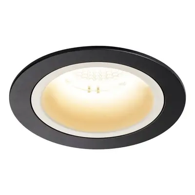 NUMINOS® DL M vnitřní LED zápustné stropní svítidlo černá/bílá 2700 K 55° včetně listových pruži