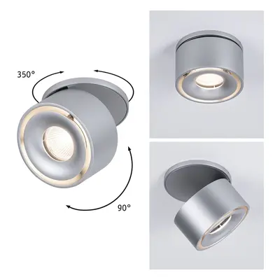 Vestavné svítidlo LED Spircle matný chrom 8,0W 3.000K 36° - PAULMANN