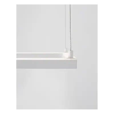 Závěsné svítidlo ETERNA bílý hliník a akryl LED 30W 230V 3000K IP20 stmívatelné - NOVA LUCE