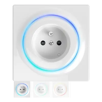 Walli Chytrá zásuvka, Z-Wave Plus, lesklá bílá FGWOE-011 - FIBARO