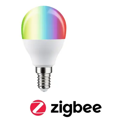 Standard 230V Smart Home Zigbee 3.0 LED kapka E14 5W RGBW+ stmívatelné mat - PAULMANN