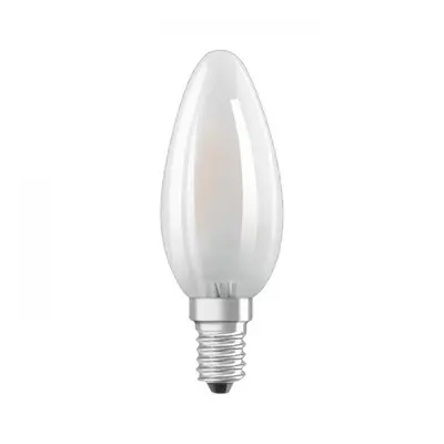 OSRAM Retrofit svíčková DIMM matná 230V E14 LED EQ40 2700K - DESIGN RENDL