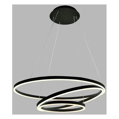 LED2 Závěsné svítidlo CIRCLE 3 P-Z, B DALI/PUSH DIM 136W 3000K černá - LED2 Lighting