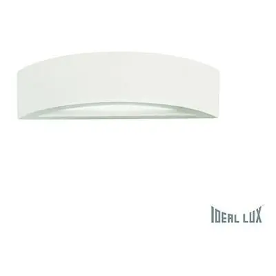 Nástěnné svítidlo Ideal Lux Whisky AP1 gypsum 105710 sádrové - IDEALLUX