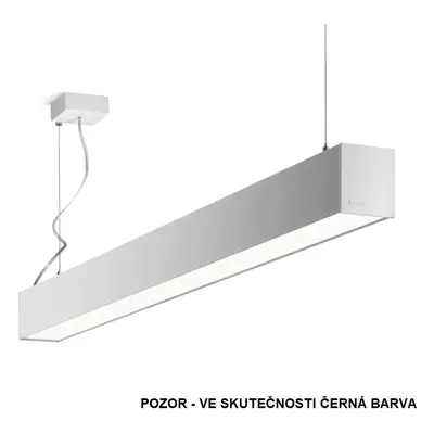 Svítidlo závěsné LINA80 LED modul 36,1W 4470lm 4000K (08-501K-20GEE/840, B) černé (bez závěs.lan