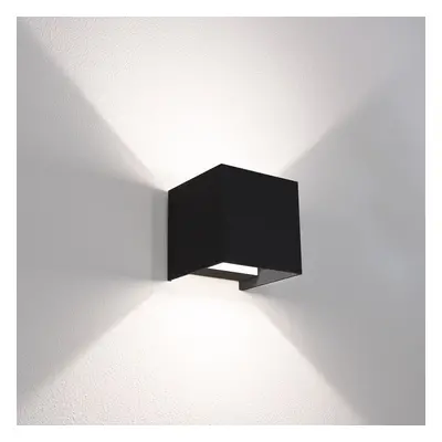 Venkovní svítidlo APPLIQUE LED UPDOWN QUADRATO NERO 10W 2700-4000-6500K 800lm IP65 - CENTURY