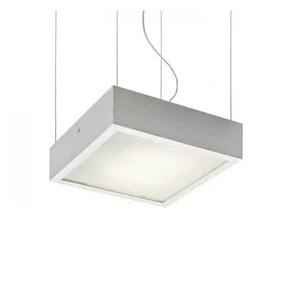 STRUCTURAL LED 20x20 závěsná česaný hliník 230V LED 12W 3000K - RED - DESIGN RENDL