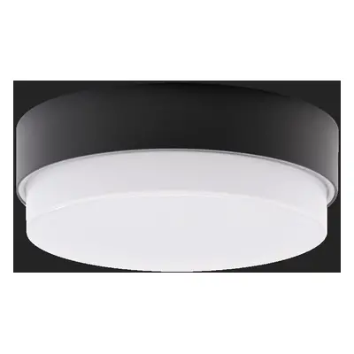 TRITON 1 stropní/nástěnné průmyslové plastové svítidlo černá / bílá IP65 4000 K 19W LED HF - OSM