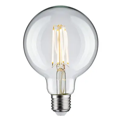 Filament 230V LED Globe G95 E27 7,5W 2700K čirá - PAULMANN