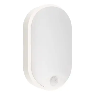 LED SVÍTIDLO OASI OVÁLNÉ BÍLÉ SENSOR 14W 4000K 1055Lm 120d IP54 - CENTURY