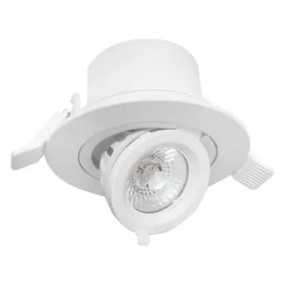 LED SPOT REGIA ZAPUŠTĚNÉ VÝKLOPNÉ 90mm 8W 3000K Ra95 710Lm 38d DIMM IP20 - CENTURY