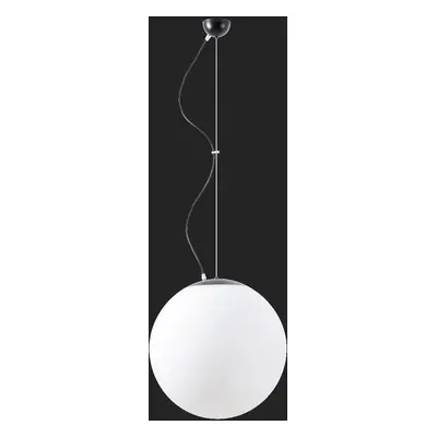 ADRIA L4 závěsné skleněné svítidlo černá / bílá IP40 3000 K 41W LED DALI - OSMONT