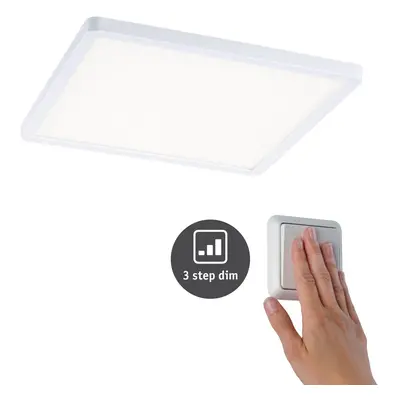 LED vestavné svítidlo Areo VariFit IP44 3-krokové-stmívatelné 230x230mm 16W 4.000K bílá - PAULMA