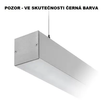 Závěsné svítidlo Cubus LED černé 1135mm 17W 2840lm 4000K - ARCHILIGHT