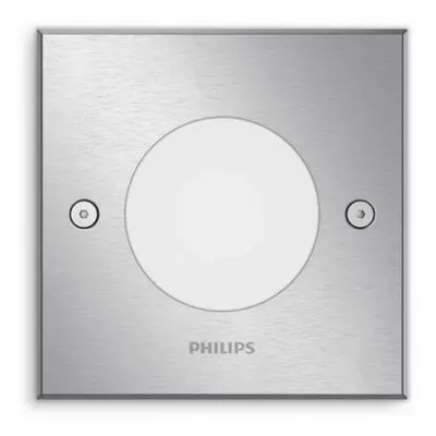 LED Venkovní bodové pojezdové svítidlo Philips Crust 17356/47/P0 chromové 2700K - PHILIPS (91500