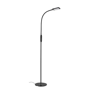 LED CCT stojací svítidlo s dotykovým vypínačem pr. 24 cm 7W 700lm černá - BRILO