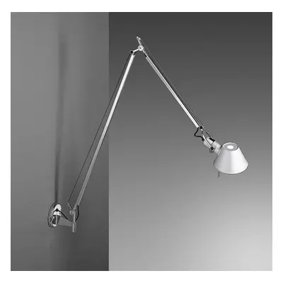 Nástěnné svítidlo TOLOMEO Braccio Halo s vypínačem 77W E27 hliník - ARTEMIDE