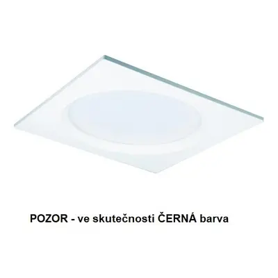 Zápustné svítidlo LACUS SQUARE BLACK LED IP44 15W 4000K 1515lm 155x155mm - KOHL-Lighting