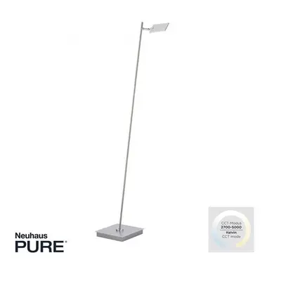 PURE MIRA LED stolní lampa, hliník, stmívatelná, na psací stůl 2700-5000K - PAUL NEUHAUS