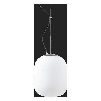 TANIA L2 HP závěsné skleněné svítidlo černá / bílá IP40 4000 K 58W LED - OSMONT