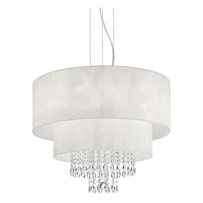 Závěsné svítidlo Ideal Lux Opera SP6 bianco 068299 bílé 71cm - IDEALLUX