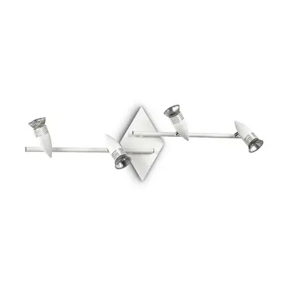 Bodové svítidlo Ideal Lux Alfa PL4 bianco 122731 bílé 71,5cm - IDEALLUX