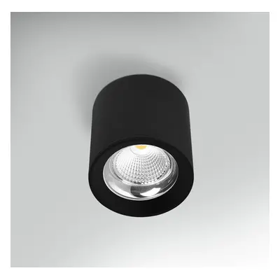 Stropní svítidlo LED RONDO černé pr.130x155mm 25W 230V 3000K 45d IP20 - CENTURY