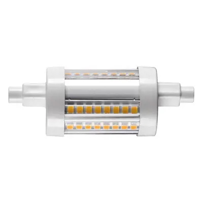 QT DE12 R7S 78 mm LED světelný zdroj transparentní 9 W 3000 K CRI 90 330° - BIG WHITE (SLV)