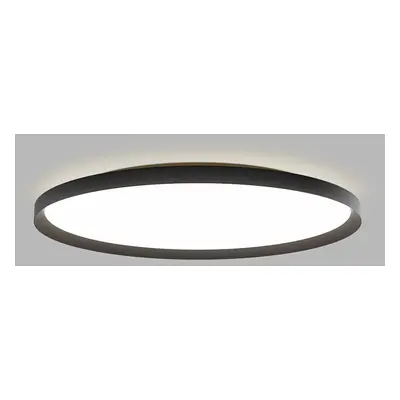 LED2 Stropní svítidlo MOON 80, B TRIAC DIM 88W 2CCT 3000K/4000K černá - LED2 Lighting