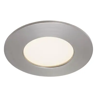 LED vestavné svítidlo, pr. 8,5 cm, 5,5 W, matný nikl - BRILONER